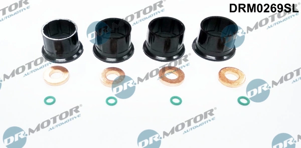 Dr.Motor Automotive Tömítéskészlet, befecskendező fúvóka - DRM0269SL - TothCarparts