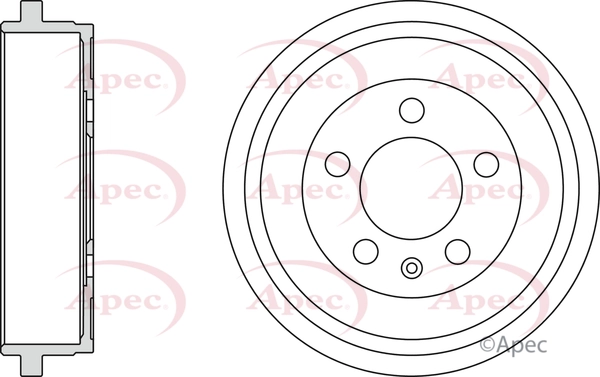 APEC fékdob - DRM9936 - TothCarparts