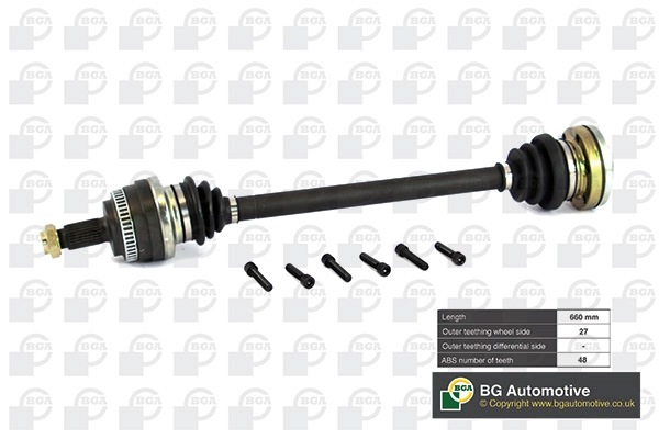 BGA hajtótengely - DS0900R - TothCarparts