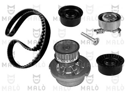 AKRON-MALÒ Vízpumpa + fogasszíj készlet - 1555044 - TothCarparts