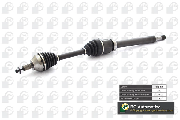 BGA hajtótengely - DS2332R - TothCarparts