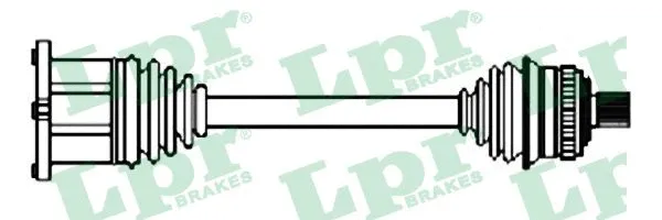LPR hajtótengely - DS52628 - TothCarparts