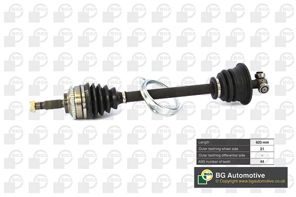 BGA hajtótengely - DS7300LA - TothCarparts