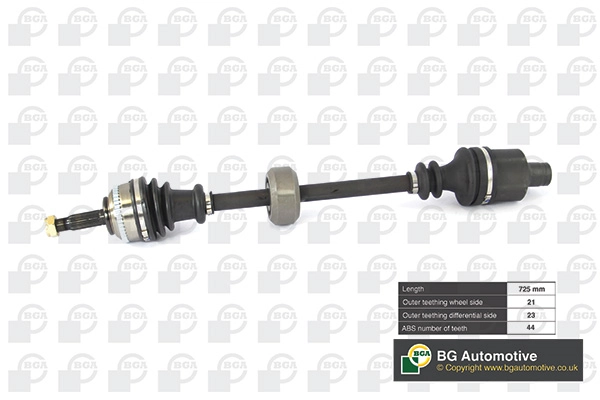 BGA hajtótengely - DS7300RA - TothCarparts