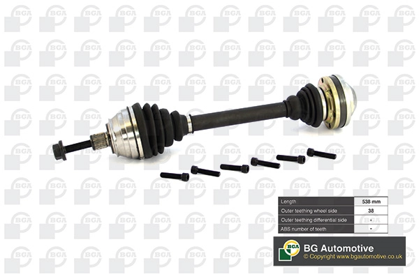BGA hajtótengely - DS9615 - TothCarparts