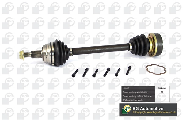 BGA hajtótengely - DS9617L - TothCarparts