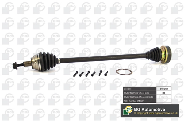 BGA hajtótengely - DS9634R - TothCarparts