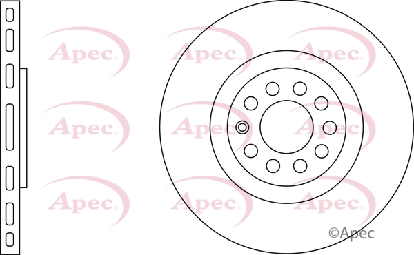 APEC féktárcsa - DSK2031 - TothCarparts