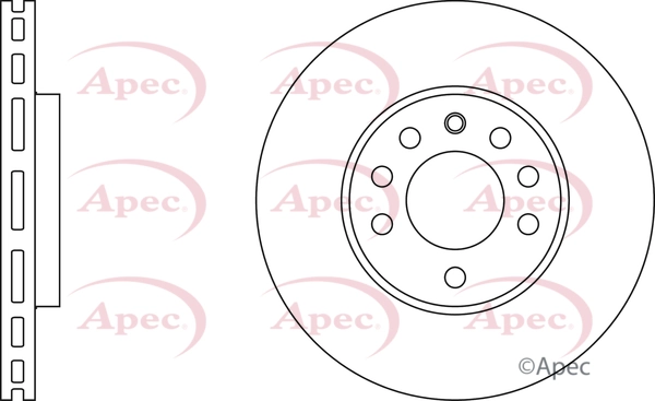 APEC féktárcsa - DSK2101 - TothCarparts