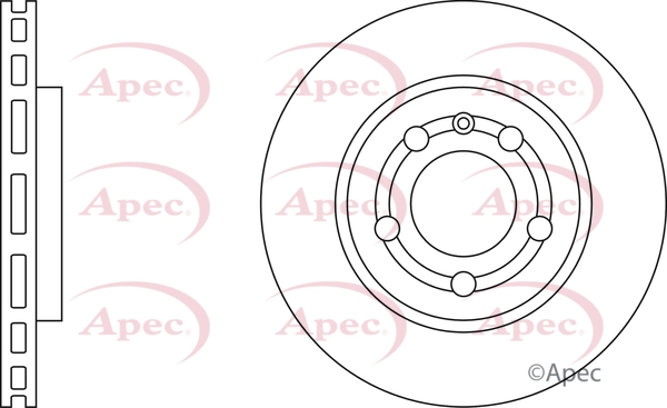 APEC féktárcsa - DSK2116 - TothCarparts