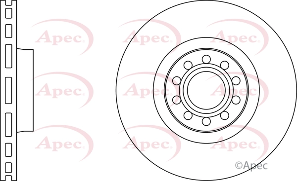 APEC féktárcsa - DSK2119 - TothCarparts