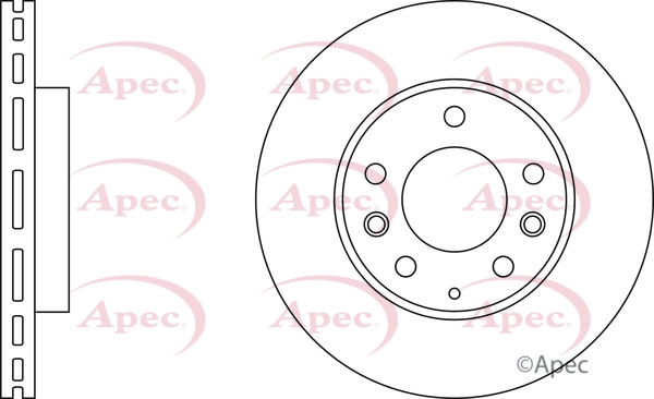 APEC féktárcsa - DSK2150 - TothCarparts
