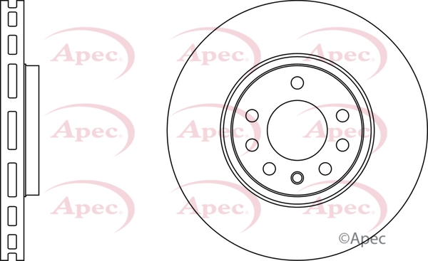 APEC féktárcsa - DSK2178 - TothCarparts