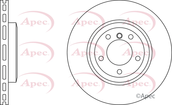 APEC féktárcsa - DSK2181 - TothCarparts