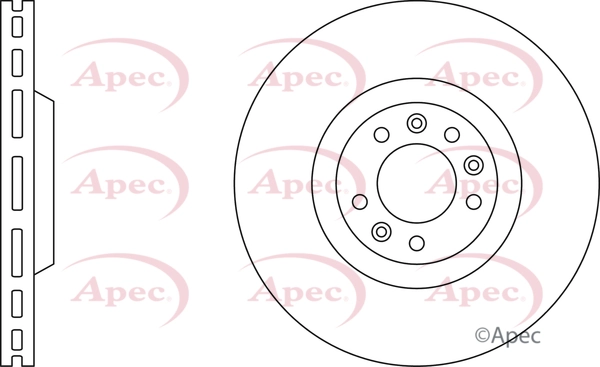 APEC féktárcsa - DSK2184 - TothCarparts