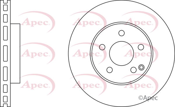 APEC féktárcsa - DSK2195 - TothCarparts