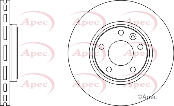 APEC féktárcsa - DSK2215 - TothCarparts