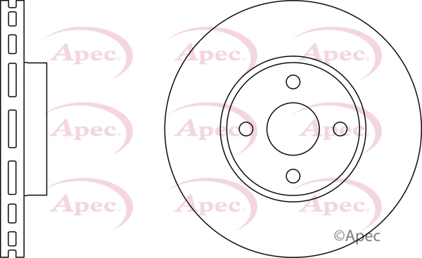 APEC féktárcsa - DSK2222 - TothCarparts