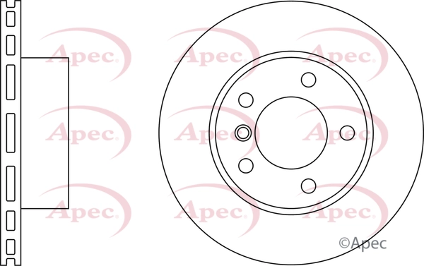 APEC féktárcsa - DSK2246 - TothCarparts