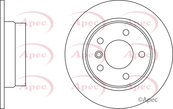 APEC féktárcsa - DSK2298 - TothCarparts