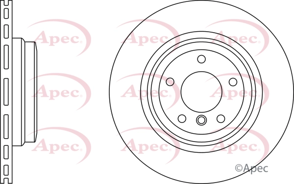 APEC féktárcsa - DSK2407 - TothCarparts