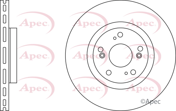 APEC féktárcsa - DSK2463 - TothCarparts