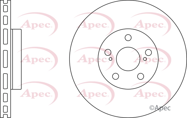 APEC féktárcsa - DSK2471 - TothCarparts