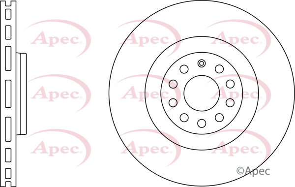 APEC féktárcsa - DSK2473 - TothCarparts