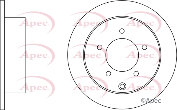 APEC féktárcsa - DSK2667 - TothCarparts