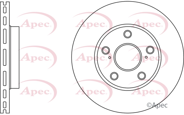 APEC féktárcsa - DSK2741 - TothCarparts