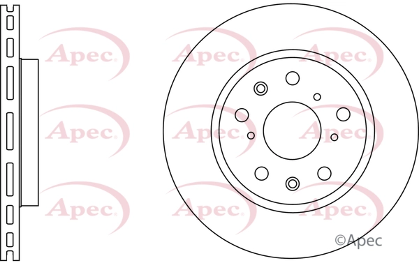 APEC féktárcsa - DSK2744 - TothCarparts