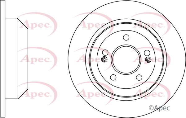 APEC féktárcsa - DSK2764 - TothCarparts