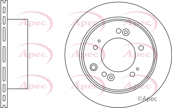 APEC féktárcsa - DSK2784 - TothCarparts