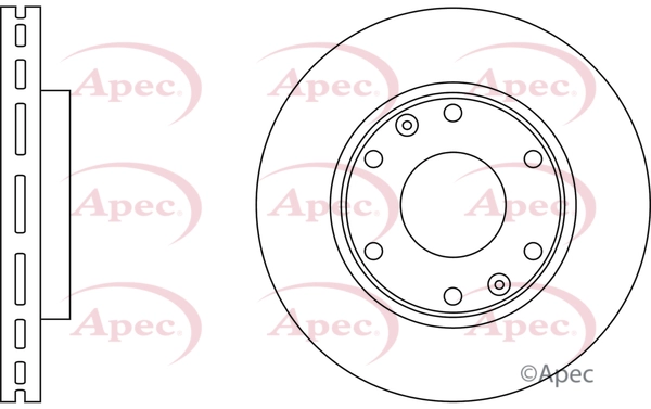 APEC féktárcsa - DSK2786 - TothCarparts