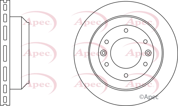 APEC féktárcsa - DSK2787 - TothCarparts