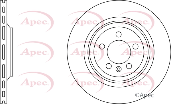 APEC féktárcsa - DSK2816 - TothCarparts
