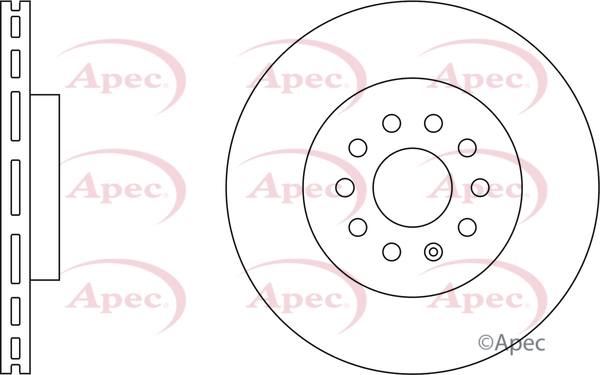 APEC féktárcsa - DSK2951 - TothCarparts