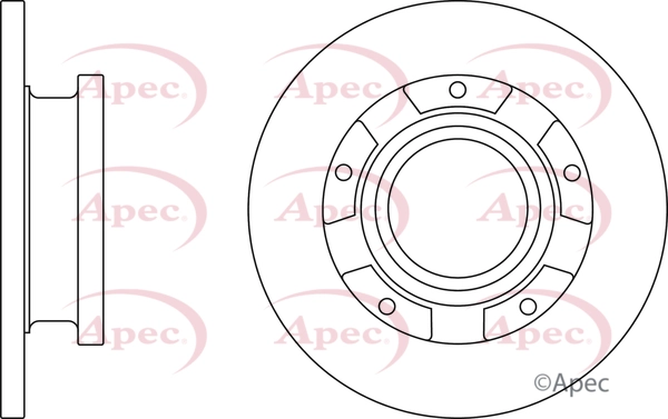 APEC féktárcsa - DSK2978 - TothCarparts