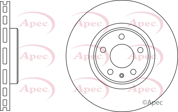 APEC féktárcsa - DSK3003 - TothCarparts