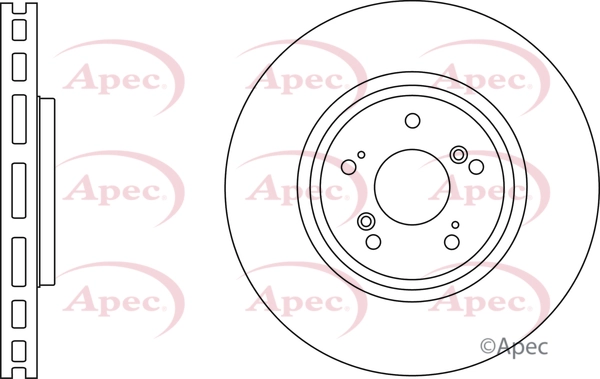 APEC féktárcsa - DSK3033 - TothCarparts