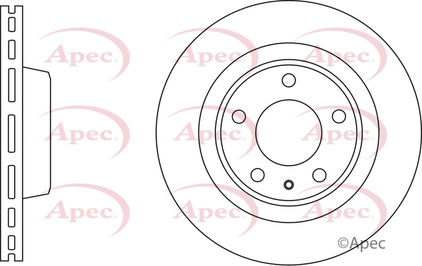 APEC féktárcsa - DSK3048 - TothCarparts