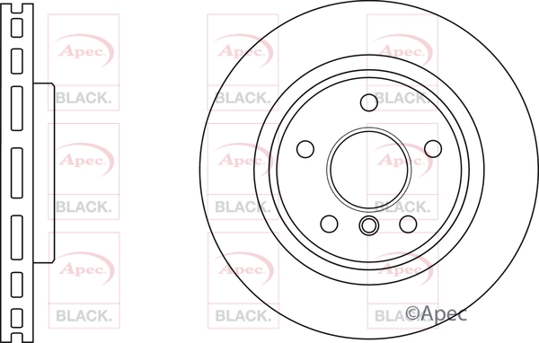 APEC féktárcsa - DSK3061B - TothCarparts