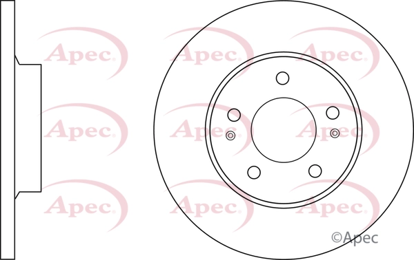 APEC féktárcsa - DSK3090 - TothCarparts