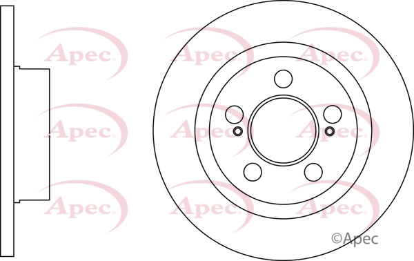 APEC féktárcsa - DSK3095 - TothCarparts