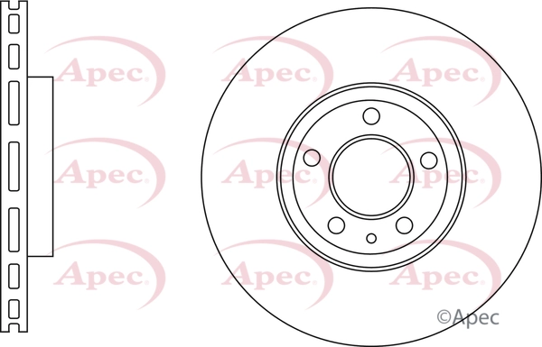APEC féktárcsa - DSK3119 - TothCarparts