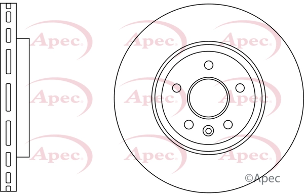 APEC féktárcsa - DSK3191 - TothCarparts