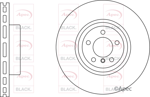 APEC féktárcsa - DSK3252B - TothCarparts