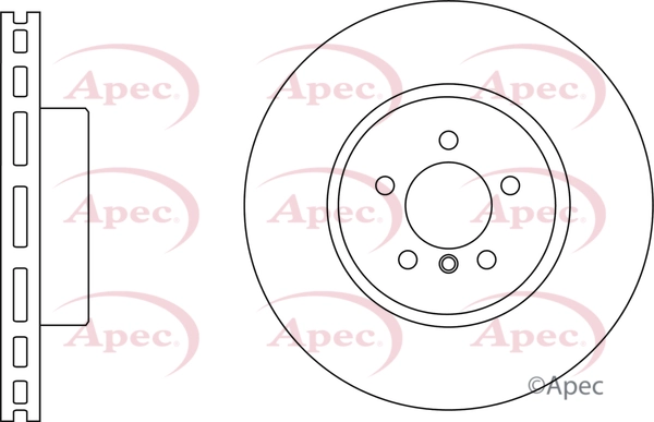 APEC féktárcsa - DSK3254 - TothCarparts