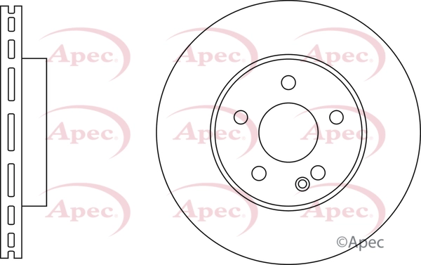 APEC féktárcsa - DSK3272 - TothCarparts