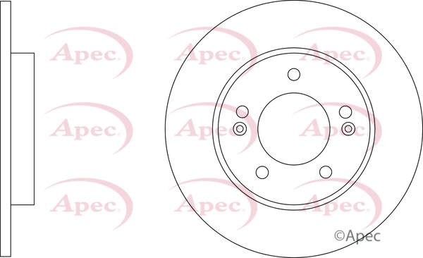 APEC féktárcsa - DSK3372 - TothCarparts